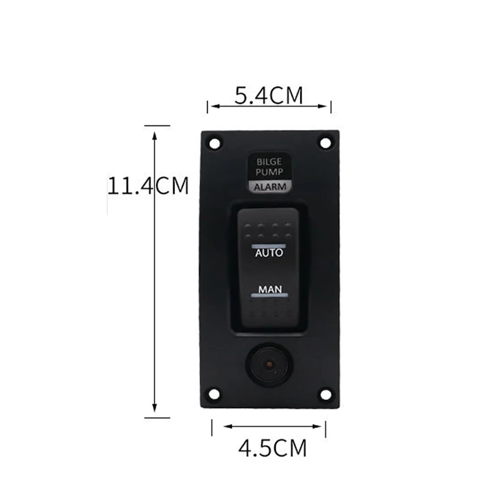 12 V-24 V 85db часть Водонепроницаемый с сигнализацией, хорошее качество, Управление палубные прочные низкие носки, Давление электронный переключатель насоса днища Панель