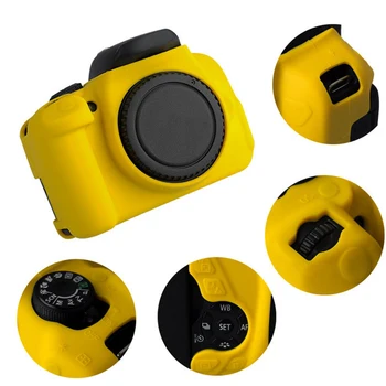 

Scratch Proof Full Soft Skin Case For DSLR Silicone Shockproof Non Slip Camera Body Portable Protective Cover For Canon 700D