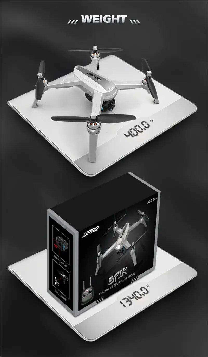 JJRC JJPRO X5 5G gps Wi-Fi Радиоуправляемый Дрон FPV с 1080P HD камерой точка зрения 18 минут время полета высота режим RC Квадрокоптер RTF