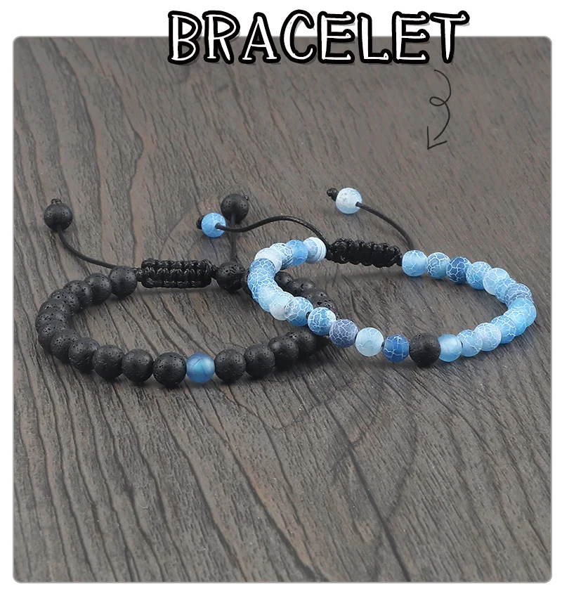 Bracelet amoureux perle