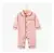 Emmababy Baby Унисекс Осень Пижама Нагрудные Длинные Рукава Кнопка Открыть Цельный Ночная Рубашка для Малышей Девочек Мальчиков
