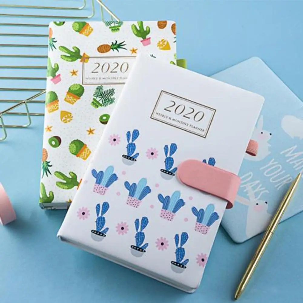 

Luxury 2020 Daily Planner Book Time Management Monthly Weekly Planning Notebook To Do List Recording For Student Stationery Gift