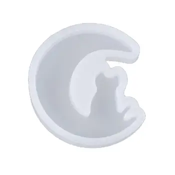 

Cat Moon Star Silicone Molds Resin Earring Necklace Pendant Jewelry Making Tools