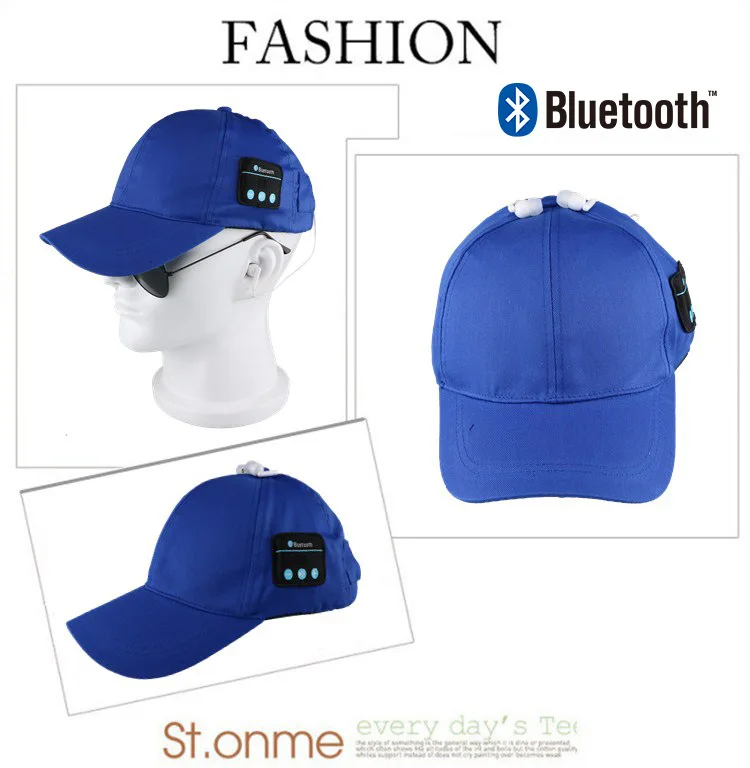 Boné de Beisebol sem Fio da Música do Tampão do Orador sem Fio de Bluetooth do Bluetooth 4.2 sem Fio de do - Image 3