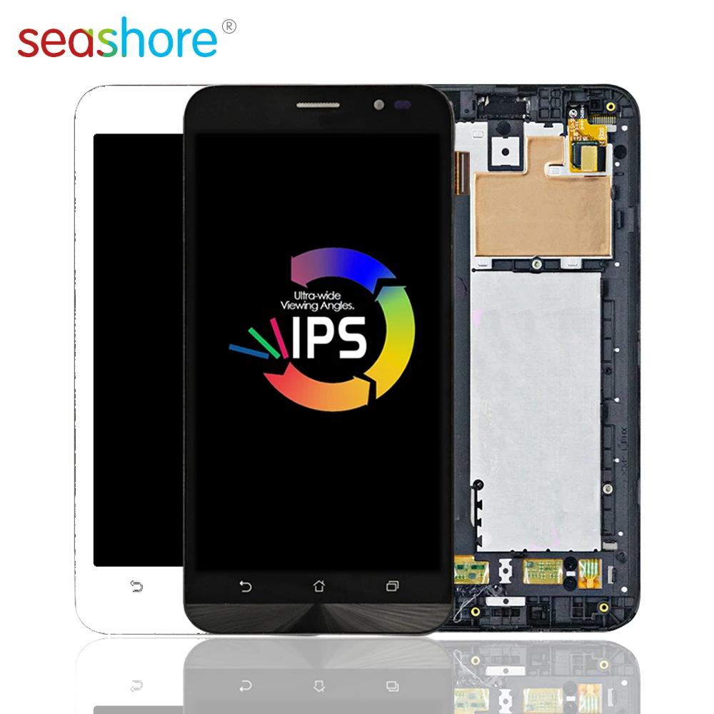 

ORIGINAL For ASUS Zenfone Go ZB552KL X007D LCD Touch Screen Digitizer Assembly For Asus zb552kl Display with Frame Replacement