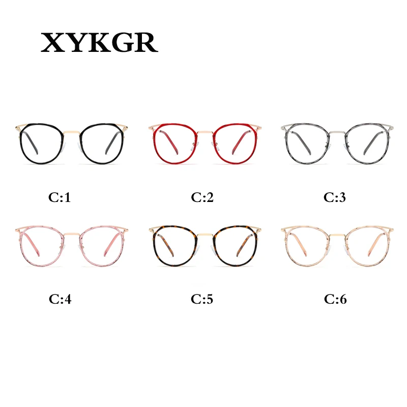 XYKGR2020 Новые Кошачий глаз очки в черной оправе дамы радиационная защита TR90 очки женские дикие близорукость очки оправа