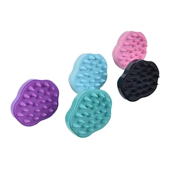 

Hair Washing Comb Silicone Head Massage Body Scalp Massage Hair Washing Comb Shower Bath Brush