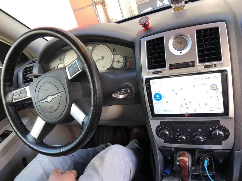 " 2.5D ips Android 9,1 автомобильный DVD мультимедийный плеер gps для Chrysler 300C 2004 05 06 07 08-2011 Автомобильный Радио DSP 32EQ 4G+ навигация