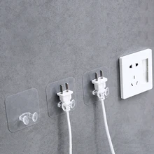 

5/10pcs Adhesive Hooks Rack Wall Hanger Space Saver Flower Heavy Load Transparent Strong Self Strong Kitchen Bathroom Towel