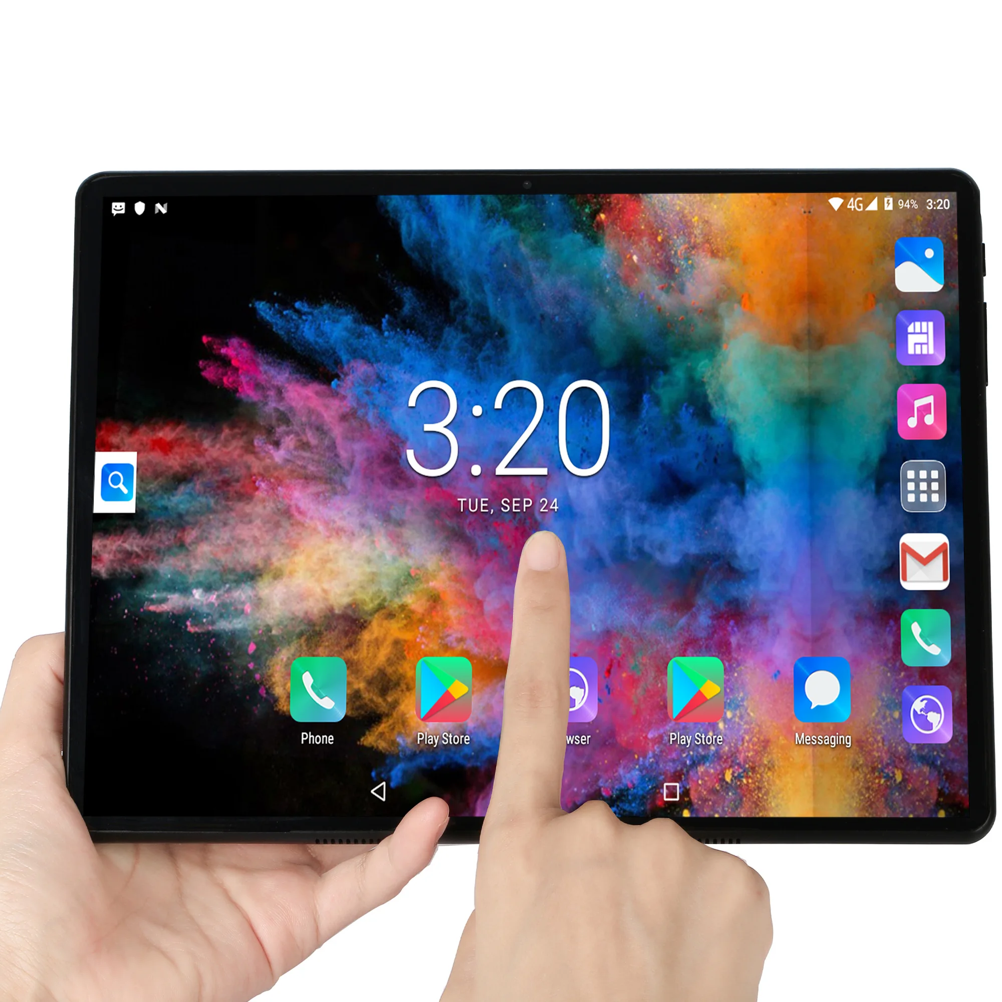  2019 New Tablet Pc 10.1 inch Android 9.0 Tablets 8GB+128GB Ten Core 3g 4g LTE Phone Call IPS pc Tab