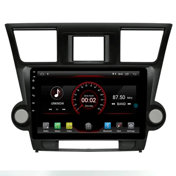 

10.2" 2 din android 10 Car Radio Car DVD Player for Toyota Highlander 2011 - 2015 head unit Car Audio Stereo BT USB 3G camera