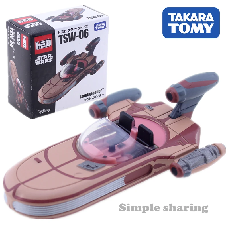 Tomica Star Wars TSW 06 Landspeeder диснеевские автомобили Takara Tomy литая под давлением