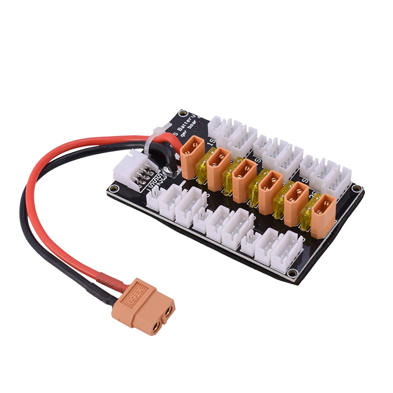 1S 3S XT30 разъем Lipo батарея параллельная зарядка плата с 6 шт до XT60 RC батареи баланс
