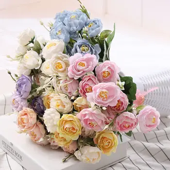 

Artificial Lily tulip tablebedroom living roomdecorationwine cabinetflower shop creative decoration simulation flower