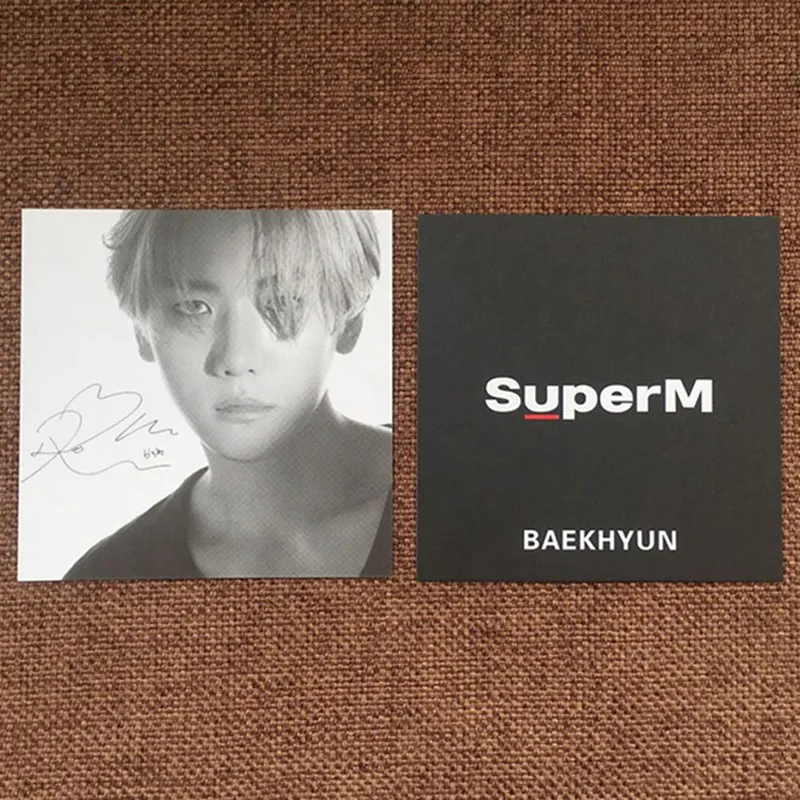 7 шт./компл. Kpop SuperM Albun ломо карты новая модная обувь с украшением в виде кристаллов карты для вентиляторы коллекция вентиляторы подарок