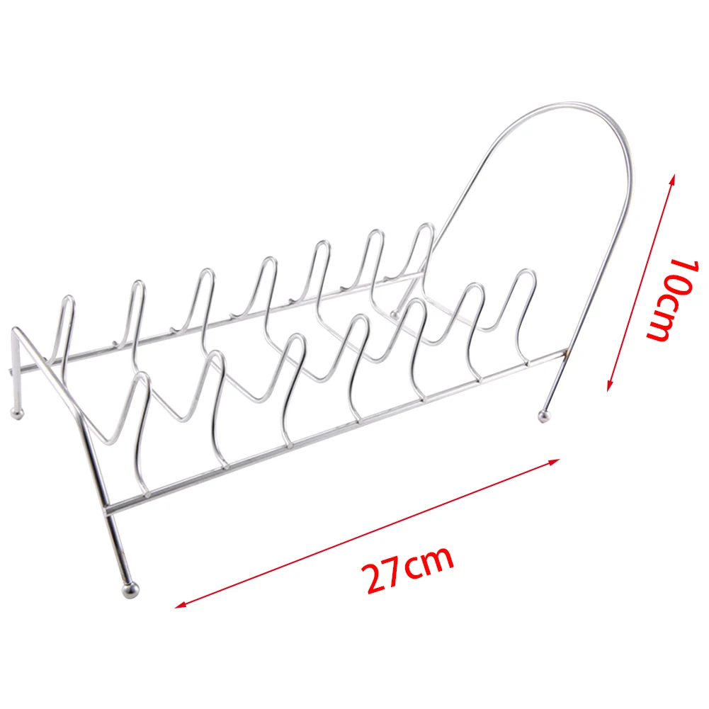 Сковорода крышка Слива полка раковина столешницы из нержавеющей стали чаша хранения сушильная подставка держатель для посуды Кухня 7 держатель с отсеками