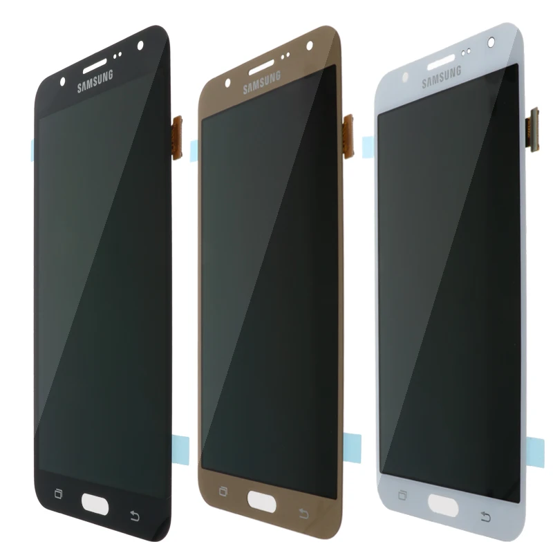 ЖК дисплей Super AMOLED 5 для SAMSUNG Galaxy J7 2015 J700 с сенсорным экраном и дигитайзером в сборе