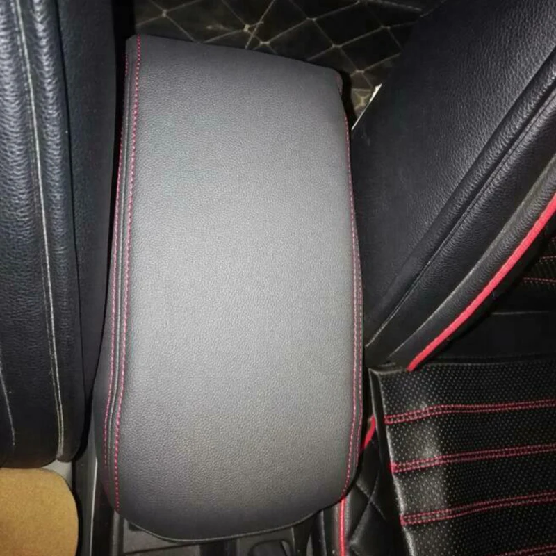 Для Honda Civic 2012-15 кожаный подлокотник для центральной консоли автомобиля аксессуары