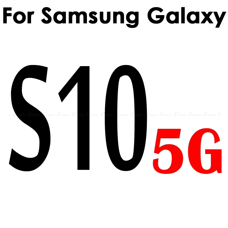 Мягкая 3D Защитная пленка из углеродного волокна для samsung Galaxy Note 10, 9, 8, S10e, S10, 5G, S9, S8 Plus, защита заднего экрана без стекла - Цвет: S10 5G