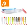 MEREDITH Cannibal 80mm 100mm 125mm  Artificial Soft Lures Baits Fishing Lure leurre shad silicone Bait T Tail Wobblers ► Photo 1/6