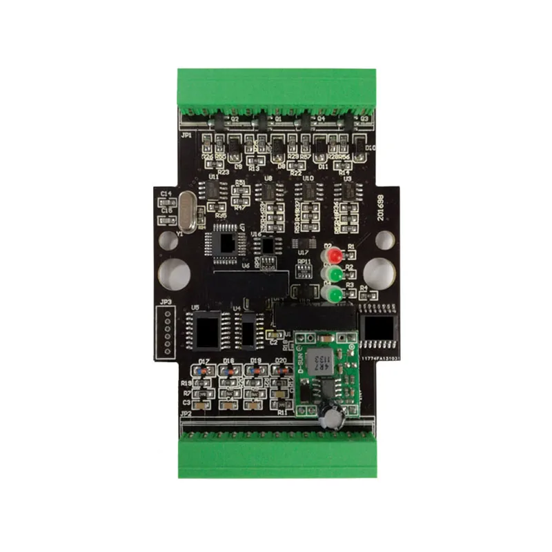 4AI/4AO 4 дорожный аналоговый вход, выход Aata модуль сбора RS485 MODBUS 12 бит промышленного класса AD/DA чип 0-20 мА/4-20 мА/0-5 В