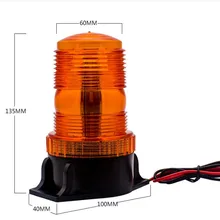 10-110 В сигнальная лампа вилочного погрузчика стробоскоп школьный Свет дорожного движения строительство светодиодный крыши инженерный автомобильный проблесковый маячок
