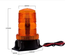 10-110V forklift warning light strobe school light traffic construction LED roof engineering vehicle strobe light