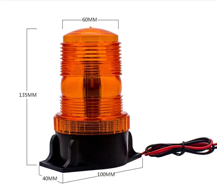 10-110 В сигнальная лампа вилочного погрузчика стробоскоп школьный Свет дорожного движения строительство светодиодный крыши инженерный