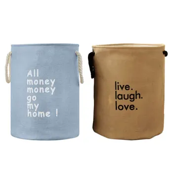 

2pcs Durable Reusable Folding Practical Laundry Bag Co-worker Friends Family