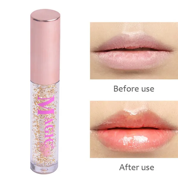 New Temperature Change Color Lip Glaze Moisturizing Smooth Fine Lines Anti-drying Color Changing Lip Gloss