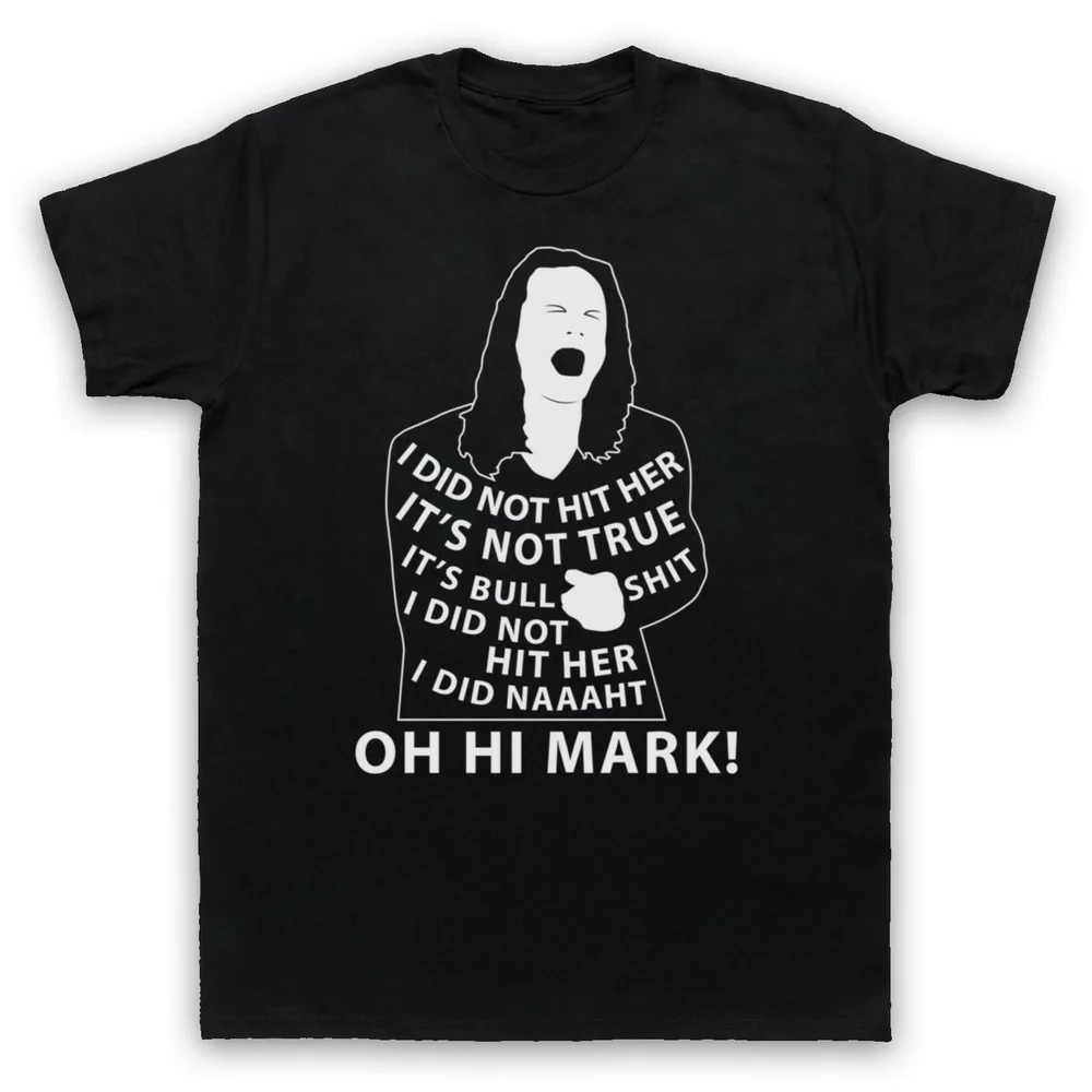 THE ROOM I DID NOT HIT HER OH HI MARK DISASTER ARTIST футболка для взрослых и детей хлопковые мужские