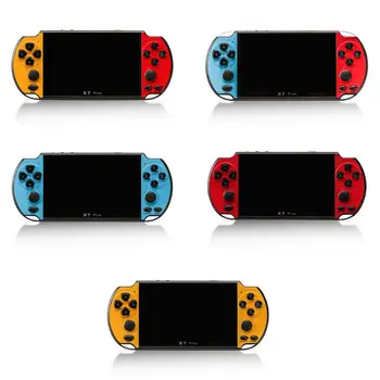 

X7Plus 5.1" Colorful Screen Game Console Dual Rocker Handheld Retro Game Host