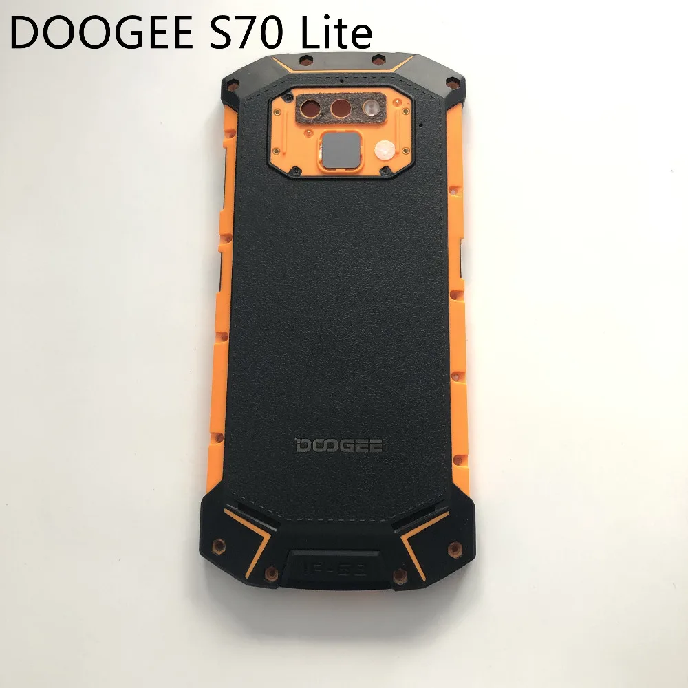 DOOGEE S70 Lite б/у чехол-накладка на заднюю панель+ Главная Кнопка для DOOGEE S70 Lite MTK6763T 5,9" 2160x1080 смартфон