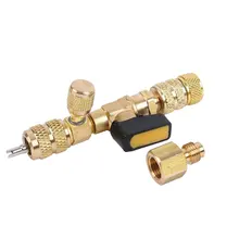 Автомобильный Кондиционер ремонт клапанов инструменты для обработки ключей без утечки хладагента холодильные инструменты