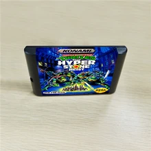 Turtles De Hyper Steen Heist   16 Bit Md Games Cartridge Voor Megadrive Genesis Console