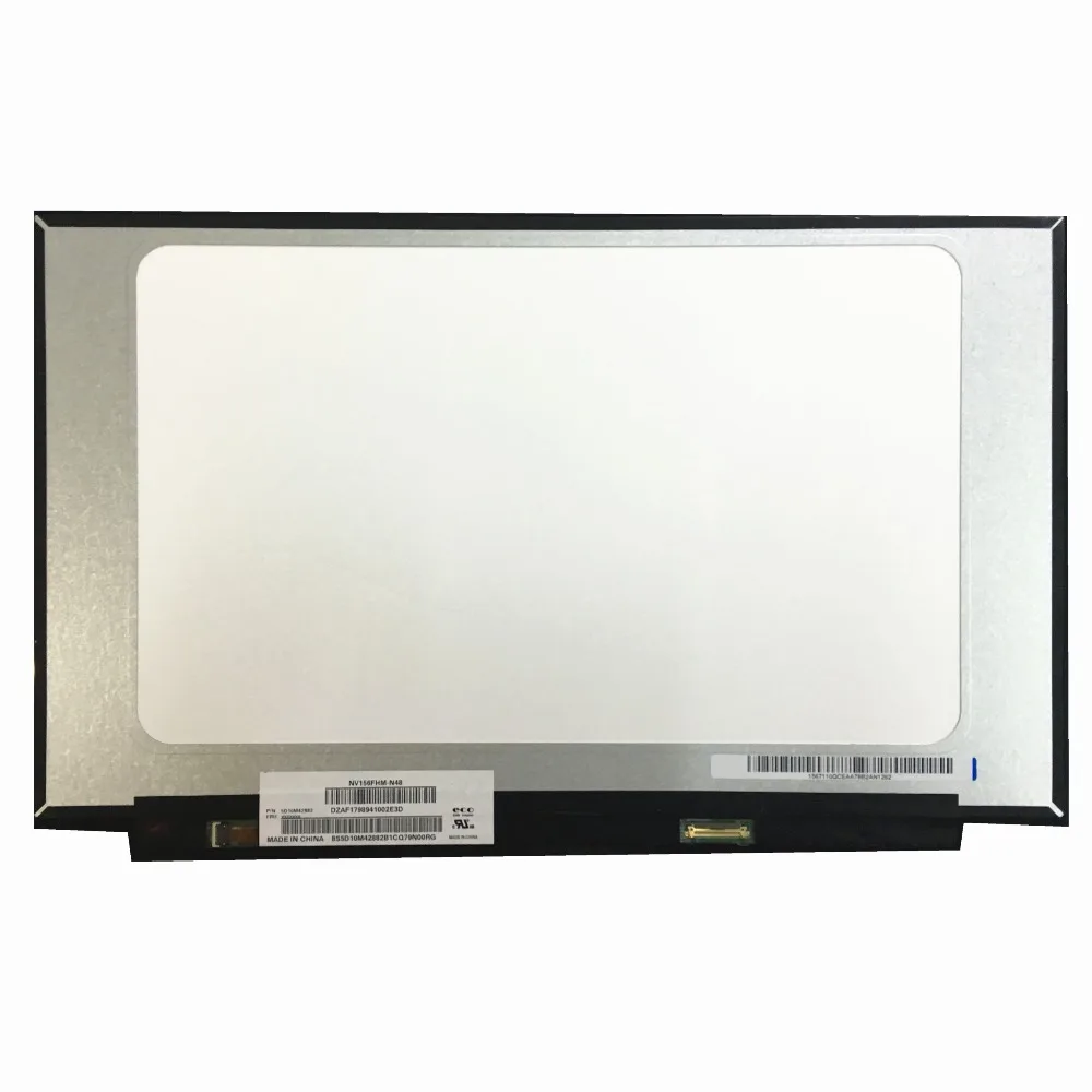 

Free Shipping 15.6"Laptop LED LCD Screen IPS NV156FHM-N48 NV156FHM N48 1920*1080 FHD ADS EDP 30 Pins Display Panel