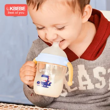 

Hipac Large capacity Germany Imported PPSU Baby Feeding Drinking Training Bottle