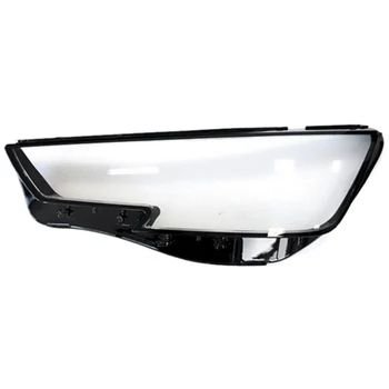 

Car Clear Headlight Lens Cover Replacement Head Light Lamp Cover For-Audi A4 B9 2015-2018-Left