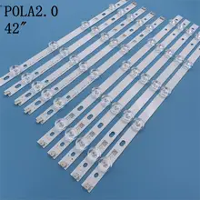 

LED strip 9leds For LG INNOTEK POLA2.0 Pola 2.0 42'' A/B TYPE Rev0.1 42LN575S 42LN5300 42LN5406 42LN5750 T420HVN05.2 T420HVN05.0