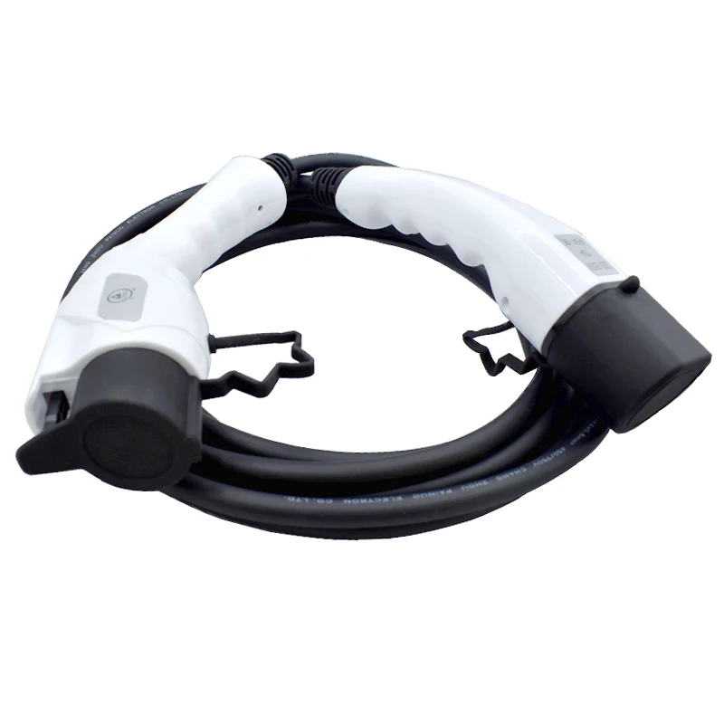

type 2 to type 1 EVSE charger for electric vehicle ev charging cable j1772 32a