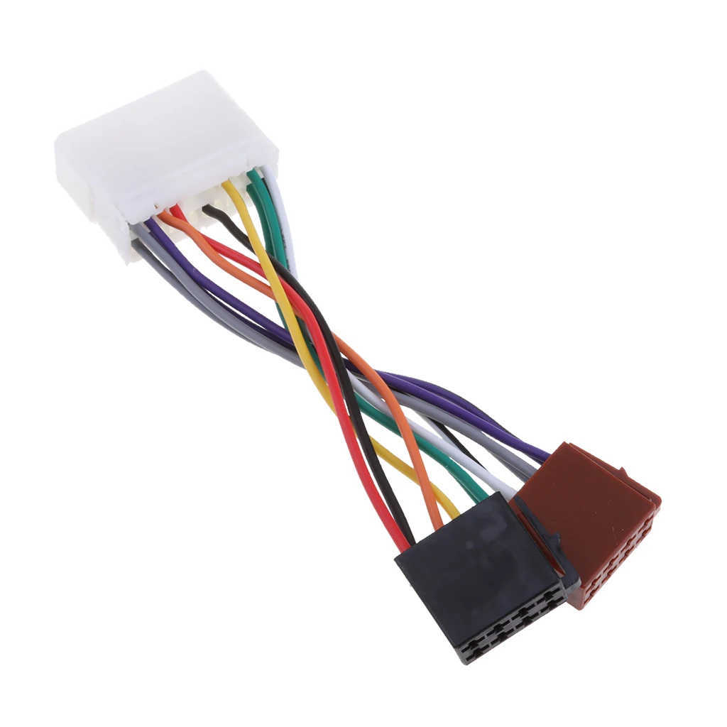 Car Radios Sound ISO Wiring Harness Adapter Wire Cable For Daewoo/Ssangyong