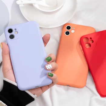 

For iPhone 11 Pro Case Luxury Silicone Liquid Full Protection Soft Cover For iPhone 11Pro Max Phone Case For iPhone11 Pro Max