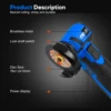 12V Mini Brushless Angle Grinder Cordless Polishing Grinding Machine 2.0mAh 19500RPM Electric Power Tools for home by PROSTORMER ► Photo 3/6