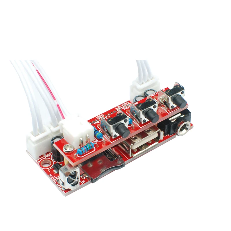 

MP3 Decoder Board USB TF Decoder Module 5V 12V 16V WAV Lossless MP3 Player With Remote Control Support 32G Memory Card DIY KIT
