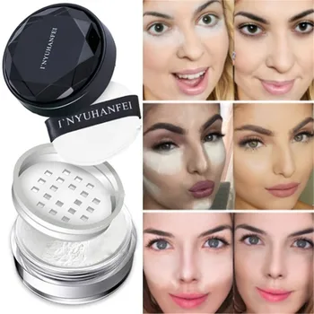 

Professional Face Powder Base Waterproof Whitening Minerals Oil Control Translucent Transparent Setting Loose Makeup Powders