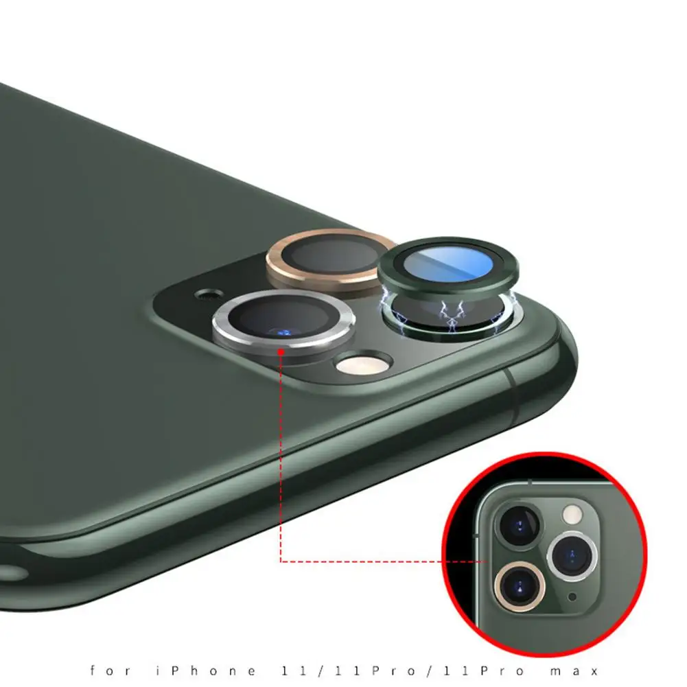 Phone Camera Lens Back Protective Ring Cover Protector for iPhone 11 Pro Max