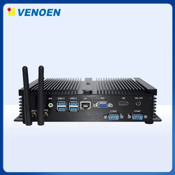 

Mini pc Intel nuc core i7 4500u industrial fanless Small box i5 5250u barebone windows 10 Linux Desktop compact computador 1007U