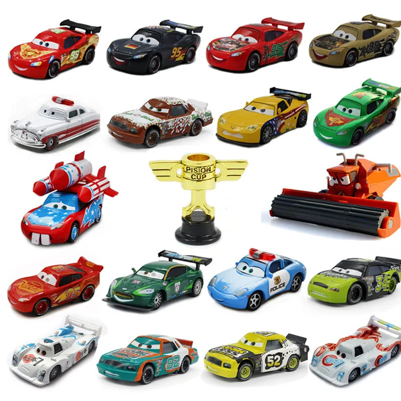 Disney pixar машина s 3 игрушки Lightning McQueen матовый Джексон Storm Ramirez 1:55 сплав Pixar