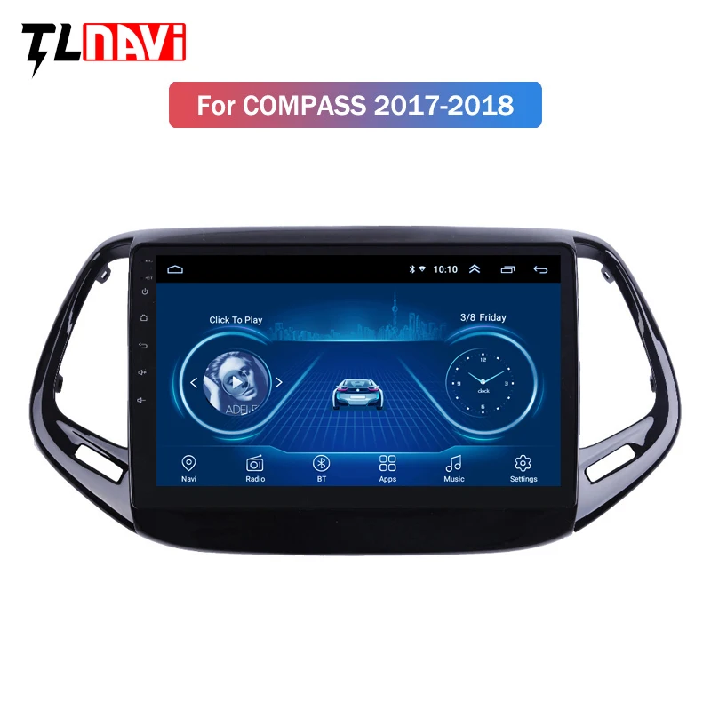 Android 8.1 Car Multimedia Player GPS Navigation For JEEP Compass 2017 2018 car stereo wifi Bluetooth DVR USB GPS Android 8.1 Car Multimedia Player GPS Navigation For JEEP Compass 2017 2018 car stereo wifi Bluetooth DVR USB GPS