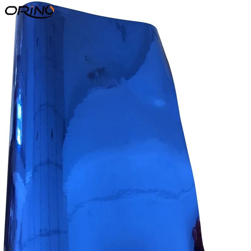 Chrome Blue Vinyl Film Sticker-3
